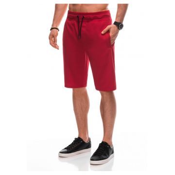 Pantaloni scurti de trening  EM-SRBS-0101 - Pentru barbati - Cu snur - Albastru - L