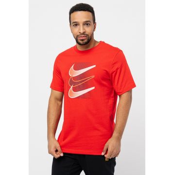 Tricou din bumbac cu imprimeu Swoosh