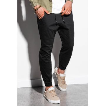 Pantaloni jogger cu talie ajustabila