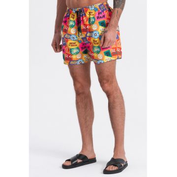 Pantaloni scurti de baie cu buzunare laterale