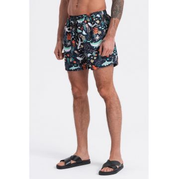 Pantaloni scurti de baie cu buzunare laterale