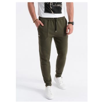 Pantaloni sport din amestec de bumbac  OM-PASK-22FW-008