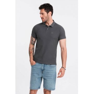 Tricou polo cu model uni