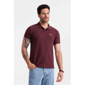 Tricou polo cu model uni