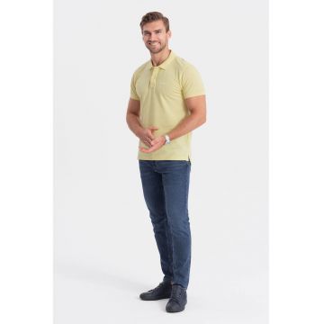 Tricou polo de bumbac