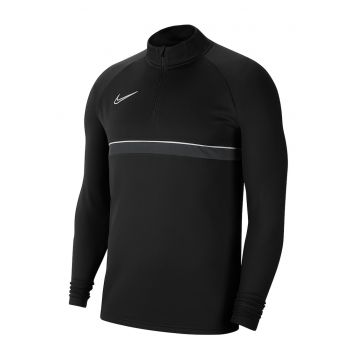 Bluza cu fenta cu fermoar scurt si tehnologie Dri-Fit - pentru fotbal