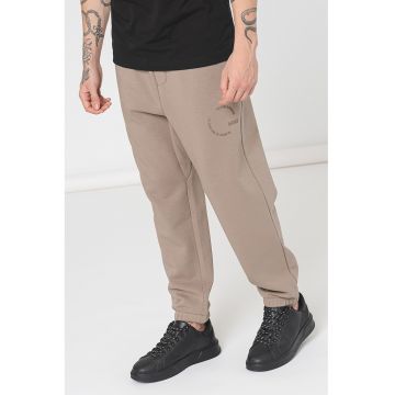 Pantaloni relaxed fit de trening Huggel