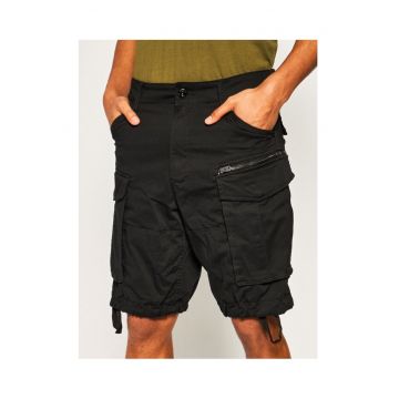 Pantaloni scurti barbati - 38240 - Negru - Bumbac