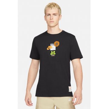 Tricou de bumbac cu imprimeu grafic