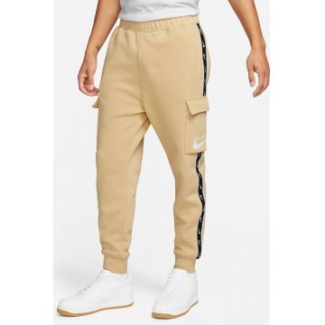 Pantaloni de trening cargo cu logo Repeat