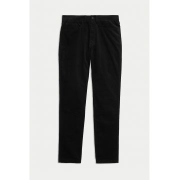 Pantaloni slim fit din reiat