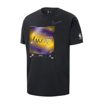 Tricou cu imprimeu LA Lakers pentru baschet