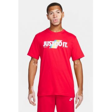 Tricou regular fit cu logo