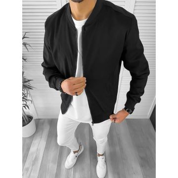 Geaca barbati de toamna neagra 12970 Z35