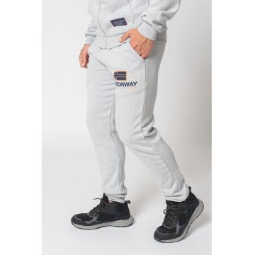 Pantaloni de trening din fleece cu snur Maelo