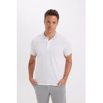 Tricou polo slim fit