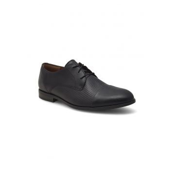 Pantofi barbati - 294283 - Piele naturala - Negru