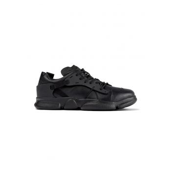 Pantofi sport low-cut din piele