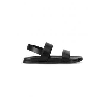 Sandale barbati - 590559 - Piele naturala - Negru -