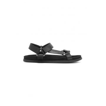 Sandale barbati - 590559 - Piele naturala - Negru