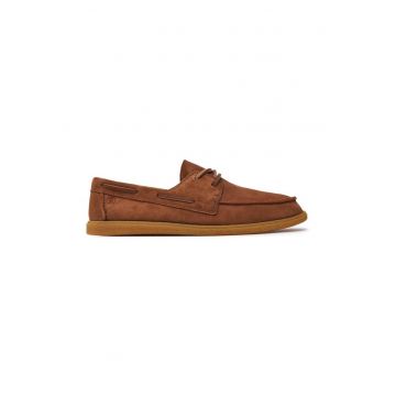 Mocasini barbati - 303501 - Piele naturala - Maro