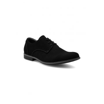 Pantofi barbati - 408185 - Piele ecologica - Negru