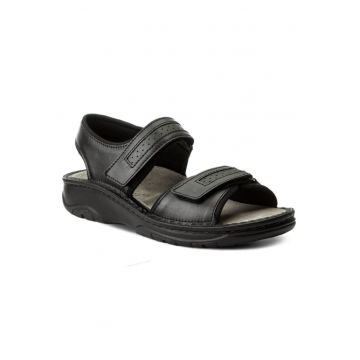 Sandale barbati 199999765 - Piele naturala - Negru