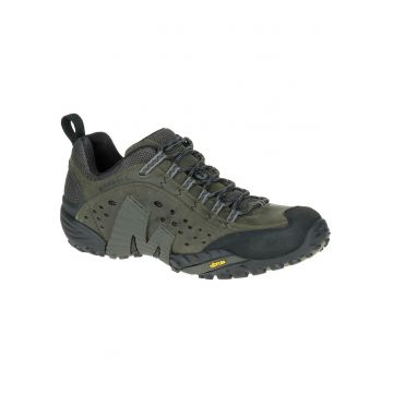 Ghete trekking barbati Intercept J559595 - Piele nabuc - Kaki