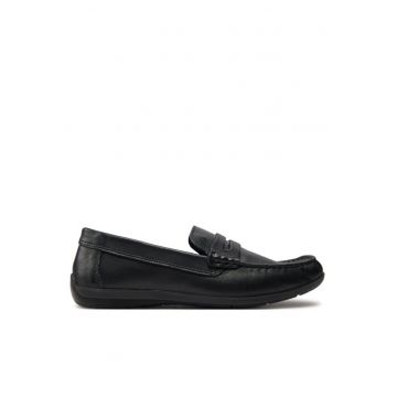 Mocasini barbati 303839475 - Piele naturala - Negru