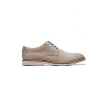 Pantofi Oxford de piele nabuc