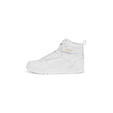 Pantofi sport high-top unisex cu insertii din piele RBD Game