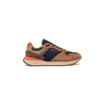 Sneakers Buster Pro M PMS60027 Maro - Piele naturala