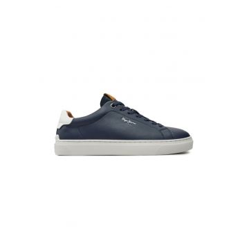 Sneakers Camden Club M PMS00020 Bleumarin - Piele naturala