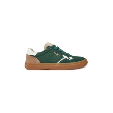 Sneakers PMS31058 Verde - Piele naturala