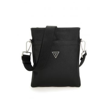 Geanta crossbody de piele saffiano sintetica Certosa