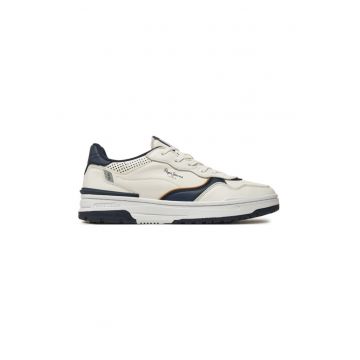 Sneakers PMS00029 Alb - Piele ecologica