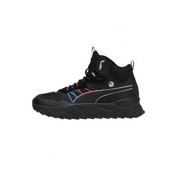 Pantofi sport mid-cut cu garnituri sintetice BMW MMS Trinity