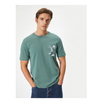 Tricou din bumbac cu imprimeu cu Bugs Bunny