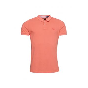 Tricou polo cu broderie logo Destroy