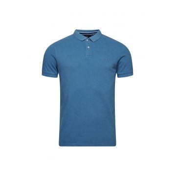 Tricou polo cu broderie logo Destroy