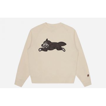 Woodgrain Running Dog Crewneck