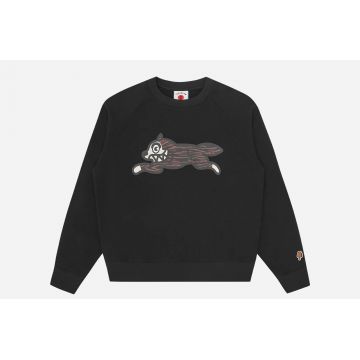 Woodgrain Running Dog Crewneck