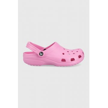 Crocs papuci culoarea roz