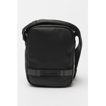 Geanta crossbody cu detaliu logo