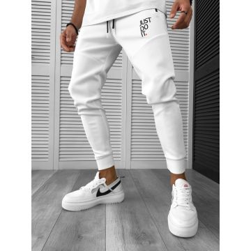 Pantaloni de trening alb 12616 54-1