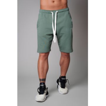 Pantaloni scurti de trening cu snur in talie Malibu