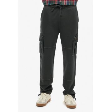 Pantaloni cargo de trening cu snur