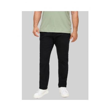 Pantaloni chino barbati big sizes - Detroit - croiala Regular fit -  Big Sizes - Negru - L32