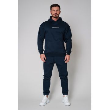 Set Winter Easy hanorac si pantalon Oversized Navy Bleumarin