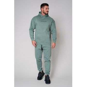 Set Winter Easy hanorac si pantalon Oversized Olive Verde